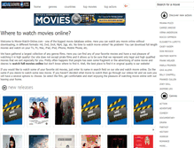 Tablet Screenshot of movie-watch-online.com